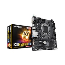 Gigabyte H310M-S2H 2.0 Intel H310 2666 MHz DDR4 Soket 1151 mATX Anakart