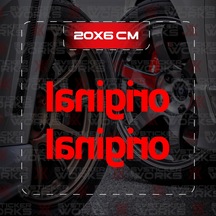 El Hareketi Jdm Sticker Araba Laptop Motosiklet Sticker Yapışkanlı Folyo Kırmızı