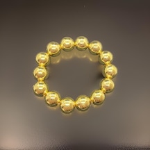 Parlak Saray Serisi: Gold Renk Antialerjik Kadın Bijuteri Bileklik Gold