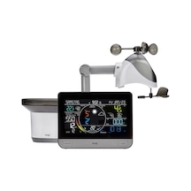 Tfa Dostmann Hava Durumu İstasyonu Wlan View Pro 6'sı 1 Arada, 35.8003.01,dış Mekan Sensörlü Rüzgar/sıcaklık/nem, Yağmur Ölçerli,hava Basıncı, Uygulama Ve Profesyonel Hava Tahmini Dahil Dijital, Siyah
