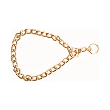 Eğitim Serisi Li Köpek Boyun Tasması 3,5x65 Cm - Gold