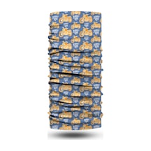 Bobrear Born To Ride Motosiklet Desenli Çok Amaçlı Buff Bandana Boyunluk Çok Renkli