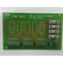 She-002 Fan Coıl Isıtma / Soğutma Kontrol Paneli Kart 060304-1