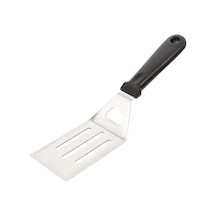 Tr Paslanmaz Çelik Geniş Mutfak Spatulası - Isıya Dayanıklı Sert Plastik Saplı Krep Ve Omlet Çevirici, Esnek Diğer
