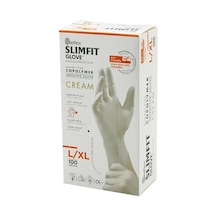 Lb Reflex Slimfit Glove Kod-028 L-xl Krem Pudrasız Muayene Eldiven 100lü