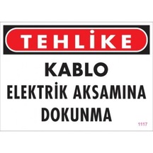 Pvc Levha Quot;Elektrik Panosuna Girmek Yasaktırquot; 25*35 Cm