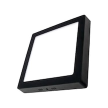Ct-5236 18w Panel Led Armatür Siyah Kare Sıva Üstü Metal Kasa Beyaz Işık 6400k F A'dan G'ye Tr Diğer