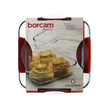 Paşabahçe Paşabahçe 2Li Kare Borcam