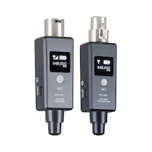 1 Çift Mikrofon Kablosuz Sistem Kablosuz Verici Sistem S6557