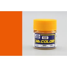 10 Ml. Orange Yellow Mr.color Serisi Maket Boyası, Mr.hobby C058 Standart