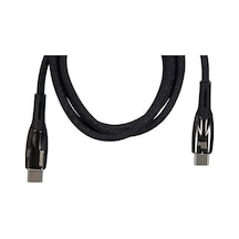 Glimmer Series 100w 100 Cm Pd Type-c Şarj Kablosu Siyah