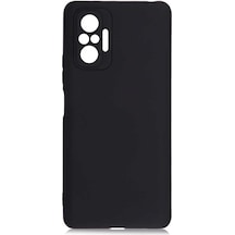 Redmi Note 10 Pro Kılıf Klfs Premier Silikon Kapak - Siyah Siyah