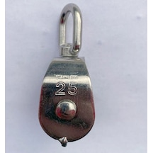 Paslanmaz Krom Çi̇ftli̇ Makara 25mm
