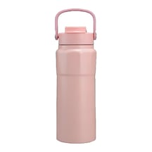 Çelik İçli Termos 750 Ml Pembe Skm001 Açık Beyaz