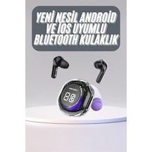 Kulak İçi Bluetooth Kulaklık Anc Enc Özellikli Şarj Göstergeli Kablosuz Kulaklık - Lisinya