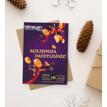 Firmalara Özel Açılış Davetiyesi Model 4 100 Adet