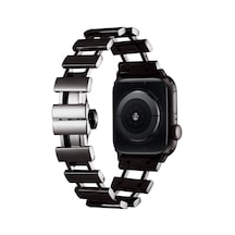 Apple Uyumlu  Watch 7 8 38 40 41mm Redclick Krd-96 Metal Şerit Kordon