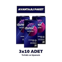 Durex Intense Prezervatif 10'lu 3 Adet
