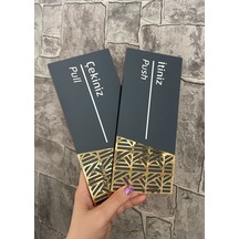 Luxury Mat Antrasit Seri İtiniz Çekiniz Yönlendirme Seti