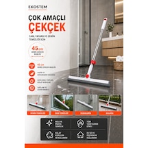 Lüx Teleskopik Saplı Çekçek Silecek Cam, Fayans, Yer Temizleyici Sıyırgaç