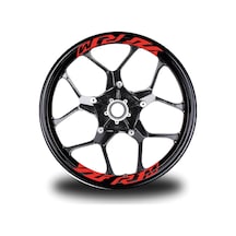 Yzf R1M  Yazılı 8Li Jant İçi Yazı Sticker Etiket