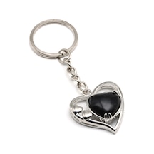 Obsidyen Doğal Taş Anahtarlık - Anh-0175