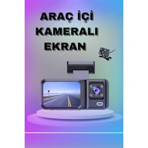 Zengemtx 1080p 3 Lensli Wifi Araç İçi Kameralı Ekran Dvr Kaydedici Gece Görüşlü Zengemtx 1080p 3 Lensli Wifi Araç İçi Kameralı Ekran Dvr Kaydedici Gece Görüşlü