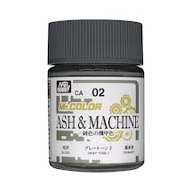 Mr.hobby Ca-02, 18 Ml. Ash & Machıne Gray Tone 2 Mr.color Maket Boyası Standart