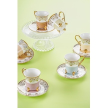 Acar Ornette 6 Kişilik Kahve Fincanı Takımı - 90 Ml