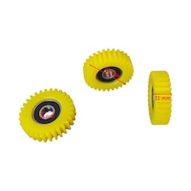 Elektrikli Bisiklet Pedal Destekli Plastik Dişli Rulmanlı 3 Lü Set 30 Diş