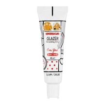 Glazür Tüp Beyaz 40 Gr Pasta Ve Kurabiye Dekor Glaze