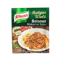Knorr Bolonez Makarna Sosu 45g - İtalyan Lezzeti 8'li Avantaj Paketi - 8 Adet Tarı