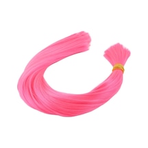 Pembe Renkli Sentetik Boğum Saç - 1kg Çok Renkli