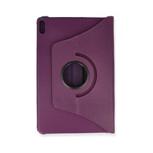 Pad X9 11.5 Kılıf 360 Tablet Deri Kılıf - Mürdüm Diğer