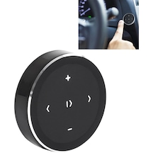 Araç Kablosuz Bluetooth Denetleyicisi Cep Telefonu Multimedya Uzaktan Kumandalı Siyah