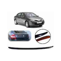 Megane 2 Uyumlu Bagaj Üstü Spoiler Bagaj Çıtası Parlak Siyah 115