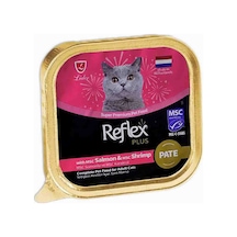 Reflex Plus Pate Somonlu ve Karidesli Yetişkin Kedi Maması 85 G