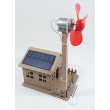 Güneş Enerjili Deney Seti -panelli Ev Gnsrkfaz2729