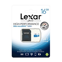 Lexar 16Gb Microsd Uhs-I C10 300X 45Mb/S