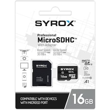 Syrox MC16 16 GB Class 10 Micro SD Hafıza Kartı