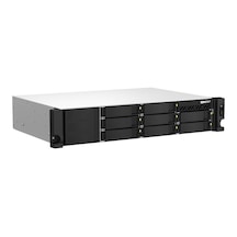 Qnap TS-873AEU-RP-4G Ram 8 HDD Yuvalı Rack Mount Nas Ünitesi