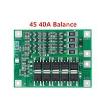 4S 40A BMS 16.8V 18650 Lityum LiPo Pil Şarj Koruma Modülü