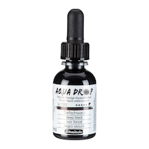 Schmincke Aqua Drop Sıvı Suluboya 30ml - Deep Black