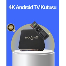 Akıllı Android Tv Box 4k Çözünürlük, 2gb Ram, 16gb Depolama, Hızlı Wi-fi Diğer