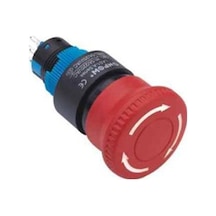 22Mm Acil-Stop Buton 5A 250Vac 6P