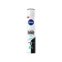 Nivea Black&White Invisible Pure Kadın Deodorant Sprey 200 ML