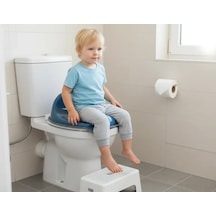 Babyjem Soft Kaymaz Klozet Adaptörü New İndigo Mavi
