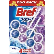 Bref Power Aktiv Wc Klozet Blok Lavanta 5'li 2 x 50 G