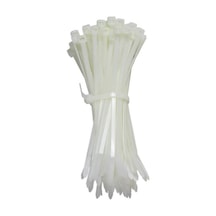 Kablo Bağı 200X3.6 Mm Beyaz 100 Adet