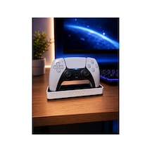 Ps5 Uyumlu Dualsense Şarj Ve Stand Ünitesi Playstation 5 Uyumlu Kontrolcü Masaüstü Düzenleyici Standı Siyah - Beyaz